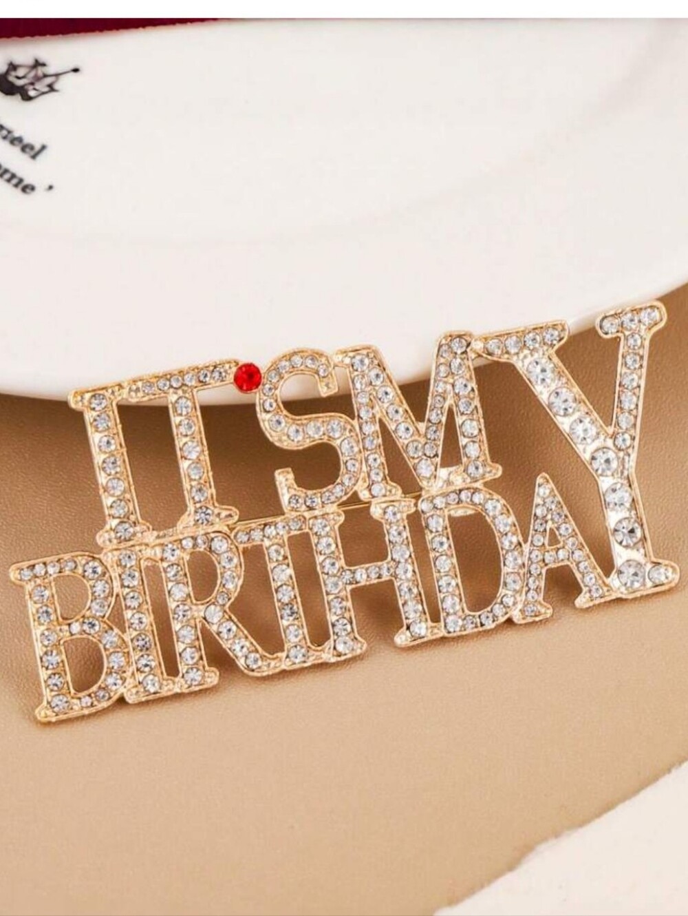 🌺Its My Birthday Brooch Pin Milestone Birthday Birthday Accessories Gifts